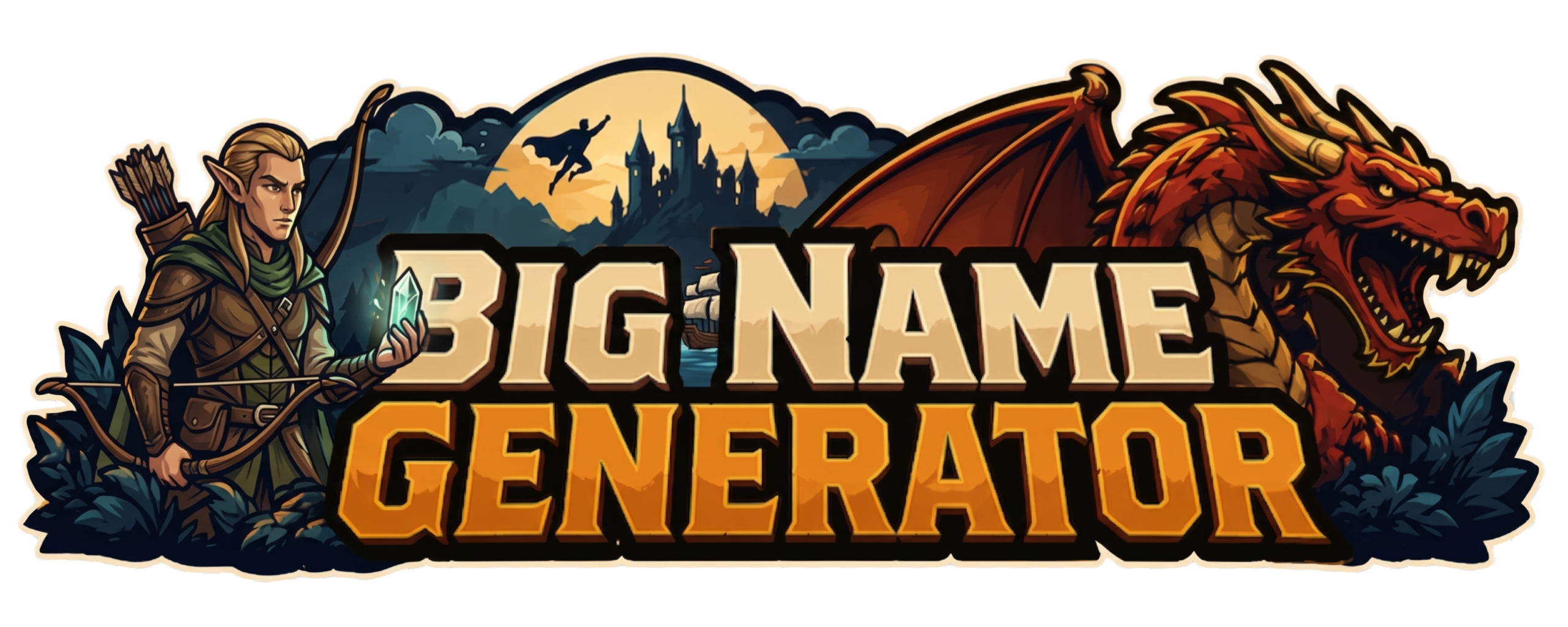 big name generator logo